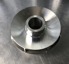 Stainless Steel Pump Impeller 9  Heavy Duty 8 Blade Internal Goulds New  