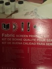 New sealed Speedball Super Value Fabric Screen Printing Kit  Model  4526