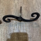 Vintage Shutter Dogs  1 Pair  Iron Shutter Dogs   Holdbacks