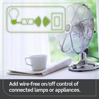 Leviton Decora Smart Switch Anywhere Companion  Add Wire-free White