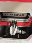 Vintage Cox  049 Killer Bee W spring Starter Airplane Engine  340 Nib