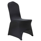 100 Universal Chair Covers Stretch Spandex For Wedding Party Banquet Hotel Decor