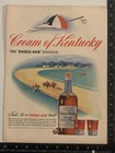 1940s Vintage Print Ad Cream Of Kentucky Bourbon Horse Derby Racy Retro Wall Art