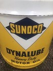 Super Clean 1950 s Sunoco Dynalube 5 Gallon Motor Oil Can