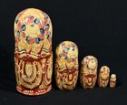 5pcs Nesting Doll - Matryoshka  russian Fairy Tales 