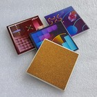 Vintage Apple Lisa Computer Ceramic Coasters  set Of 4  With Black Holder
