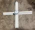 Cantilever Umbrella X Cross Base Used With 360 Degree Rotating Unit Not Included