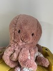 Jellycat London Odell Octopus Large 24    Stuffed Plush Pink Blush Jcinc4648sh