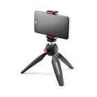 Manfrotto Pixi Mini Tripod With Smartphone Clamp  Black  mkpixiclmii-bk