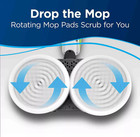 Bissell Spinwave Hard Floor Spin Mop Rotating Pads Floor Cleaner 2039a