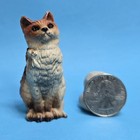 Austrian Cold Painted Metal Bronze Cat Figure Figurine