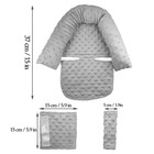 Baby Head Support And Strap Covers  Infant Car Seat Insert Cushion  Ultra Soft H