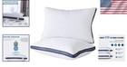 Standard Size Microfiber Pillows 2-pack - Durable   Easy Care For Sweet Dreams