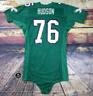 Philadelphia Eagles Authentic Game Used Worn Football Jersey Kelly Green Vtg 90s