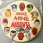 1967 Original Make Mine Marvel Pin Signed By Stan Lee Autograph Auto Rare 1 1