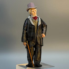 Artisan Marcia Backstrom Doll Signed Dated Numbered Vtg Miniature Dollhouse 1 12