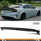 For 15-23 Dodge Charger Ampp Redeye Style Matt Black Highkick Trunk Spoiler Wing