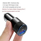 Dual Usb Pd Type-c Car Charger 30w Fast Adapter For Iphone 14 13 11 Pro Max Lot