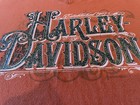 Harley Davidson Route 66 Tulsa  Ok Womens Orange Black Glitter T-shirt Size Xl