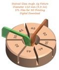 Stained Glass Angle Jig Fixture   Tool For Stained Glass Making   Stained Glass