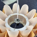 Scandinavian Mid Century Modern 14    Pvc Multicolor Swag Lamp Vintage Hanging Mcm