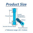M3 Length 10mm 35mm Aluminum Round Standoff Spacer For Fpv Drone Spare Parts Ya