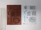 Stampin  Up Stamp Set - Toxic Treats - Rubber Cling - Pre Owned - Retired