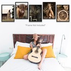 6 Pcs Western Cow Horse Wall Art Prints 8 X 10 Inch