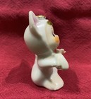 Vintage Girl Pixie Elves Figurines Angel Costumes Flower Gold Halo Made In Japan