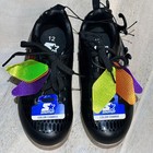Starter Athletic Cleats Kids 12 Black New Color Change Molded Turf Shoes