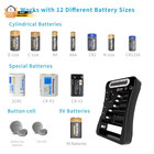 Battery Tester   Lcd Display Universal Battery Checker For Aa Aaa C D 9v