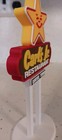 Carl s Jr Mini Sign 1980s Las Veges nv Fan Art Diorama Display 6 5  Tall