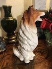 Vintage Intrada Made In Italy Ceramic Porcelain Sheep Collie Dog 10      