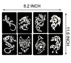 Animal Temporary Tattoo Stencils Semi Permanent Tattoo Tattoo Stencil Fake Ta   