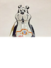 Vintage Hamm s Bear Holiday Series Decanter 1972 W original Tag Ceramarte Brazil