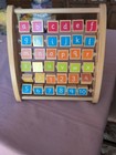 Montessori Wooden Alphabet Frame Blocks Abacus Activity Toy  Learning   Activity