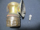 Vintage Antique Brass Auto-lite Carbide Miner s Head Lamp Universal Lamp Co