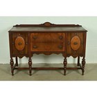 Berkey   Gay Style Antique English Jacobean Carved Walnut Sideboard  Circa 1920s