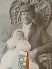Antique African American  colored Doorman   Daughter  hotel Werner Waynesboro Pa