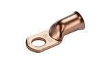100 Lot 1 0 3 8  Hole Ring Terminal Lug Bare Copper Uninsulated Awg Gauge