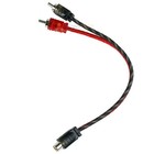 2 Rca1f2m Ds18 Rca Splitters 1 Female To 2 Male Y Connector Car Home Audio Cable
