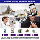Video Surveillance Home Cctv Security Camera Set 8ch Ahd Dvr Recorder 1080p Ir