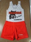 New Hooters Girl     Uniform Tank   Shorts Clearwater Florida Size Small medium