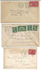Us 1890 1920 Collection Of 10 Commercial Covers All Fraked With Early Commemorat