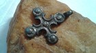 Antique Late Viking-age C 11-13th Century Byzantine Type Orthodox Cross Pendant