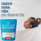 Magnesium Flakes For Bath - Chloride - Dead Sea Salts Soaking 10 Lbs