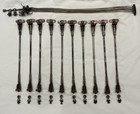 Antique 1890s Field marching Snare Drum Hardware W  Gut Snare Wires   Strainer