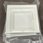 New England 4  White Trim Ring  Post Base 73018130