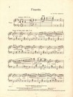 Fleurette  Victor Herbert Piano Solo  1903  Vintage Sheet Music