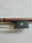Tourte Violin Bow  9 Germany - 8 Sided Shaft Ebony Silver Mother Of Pearl